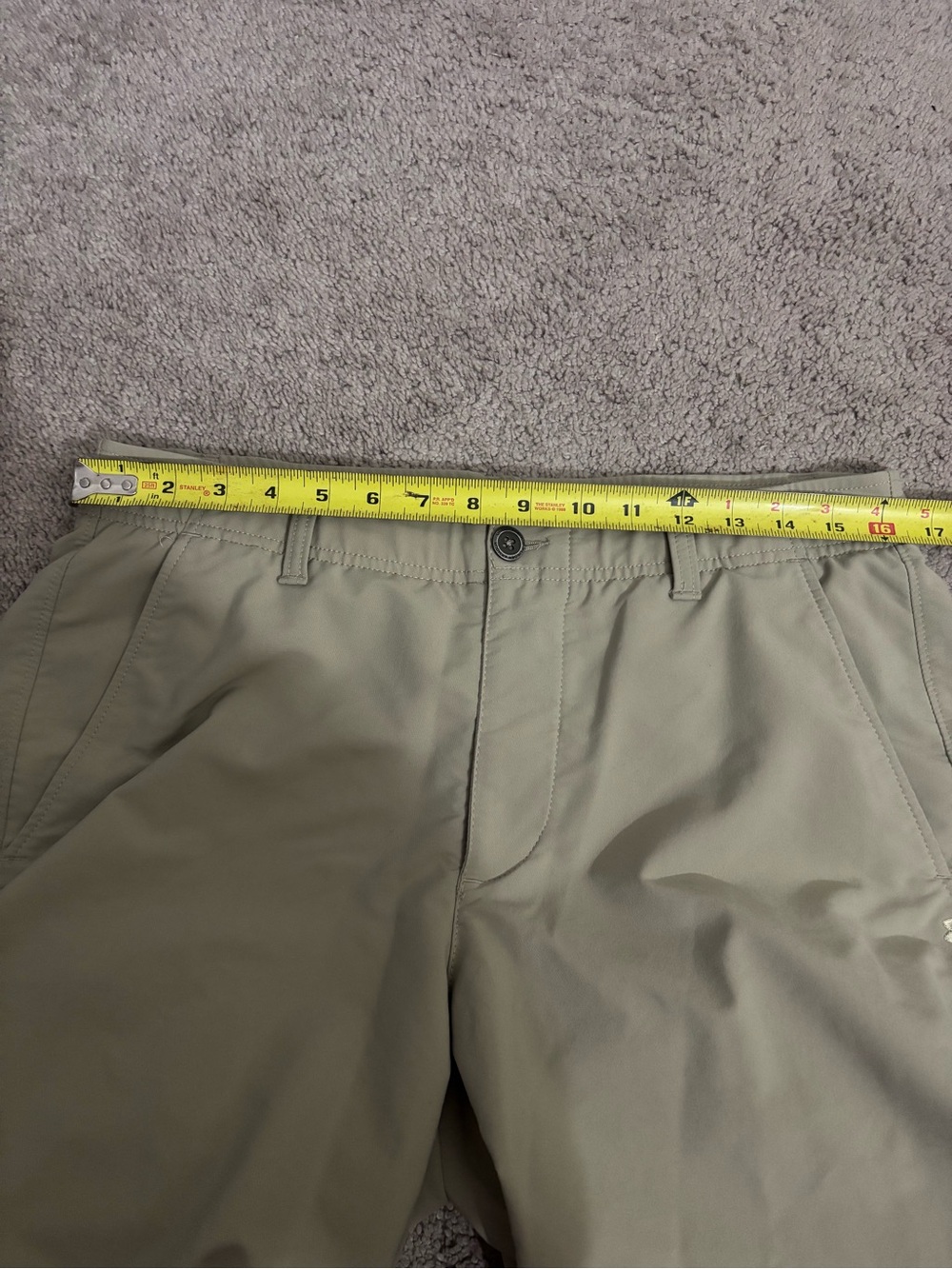 Under Armour Match Play Golf Pants
Men Beige Straight Leg Nylon
Blend Stretch - Picture 11 of 15